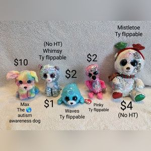 Ty Beanie babies, Boppers and Boos